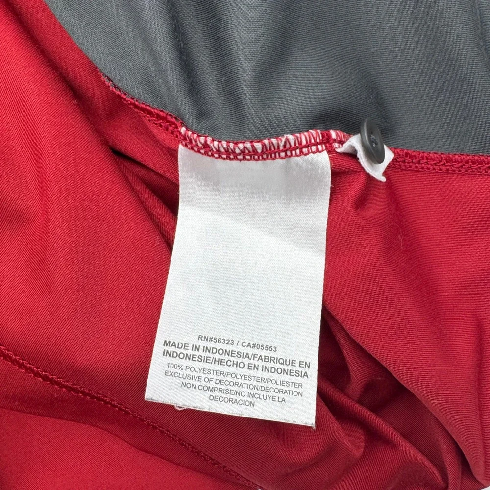 Nike Iowa State Cyclones Dri-FIT Polo Shirt Mens‎ Medium Red Grey ISU NCAA